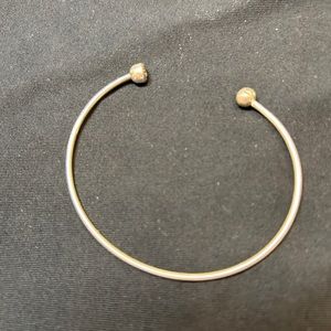 Pandora Essence Open Silver Bangle Bracelet